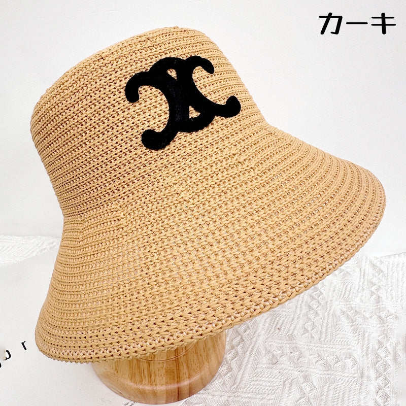 【雑貨】広いつばの漁夫用日よけ帽子 T01870