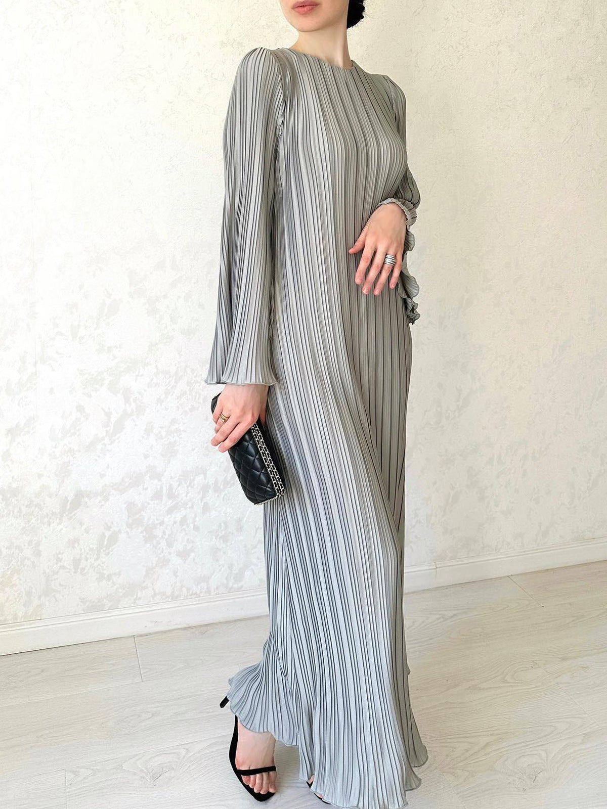 【Dress】プリーツドレス W13266