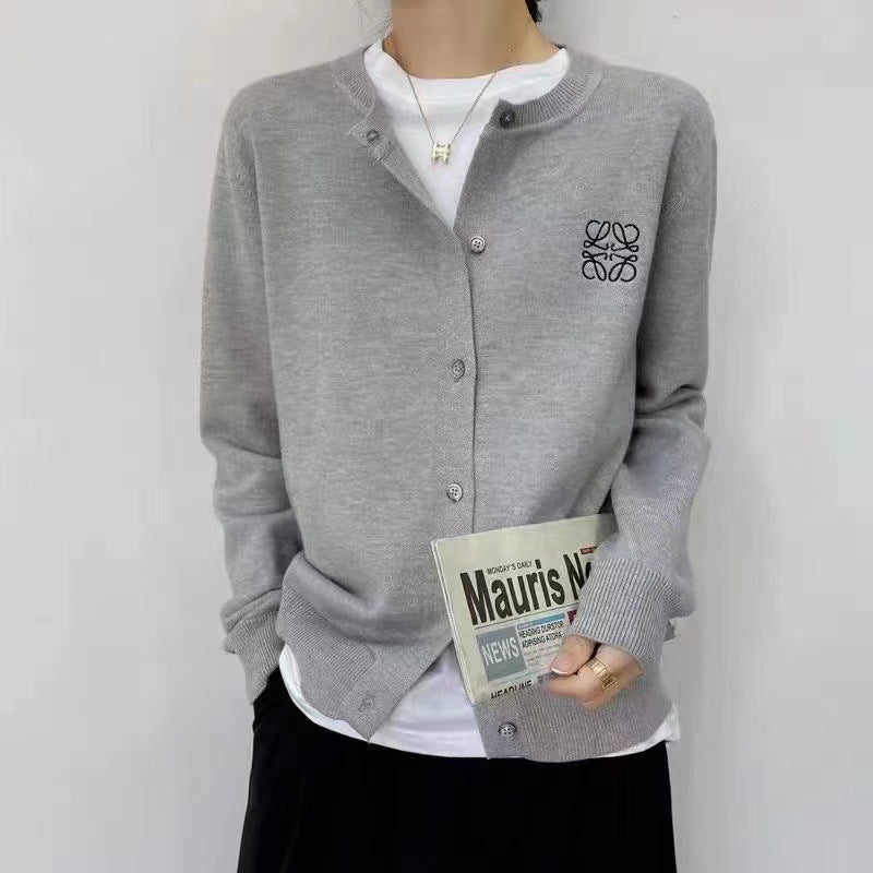 【Outer】4色選択可ニットカーディガン W13302