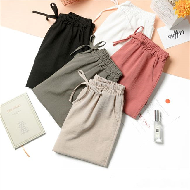 【Bottoms】新作アイテム~薄いワイドパンツ W11831