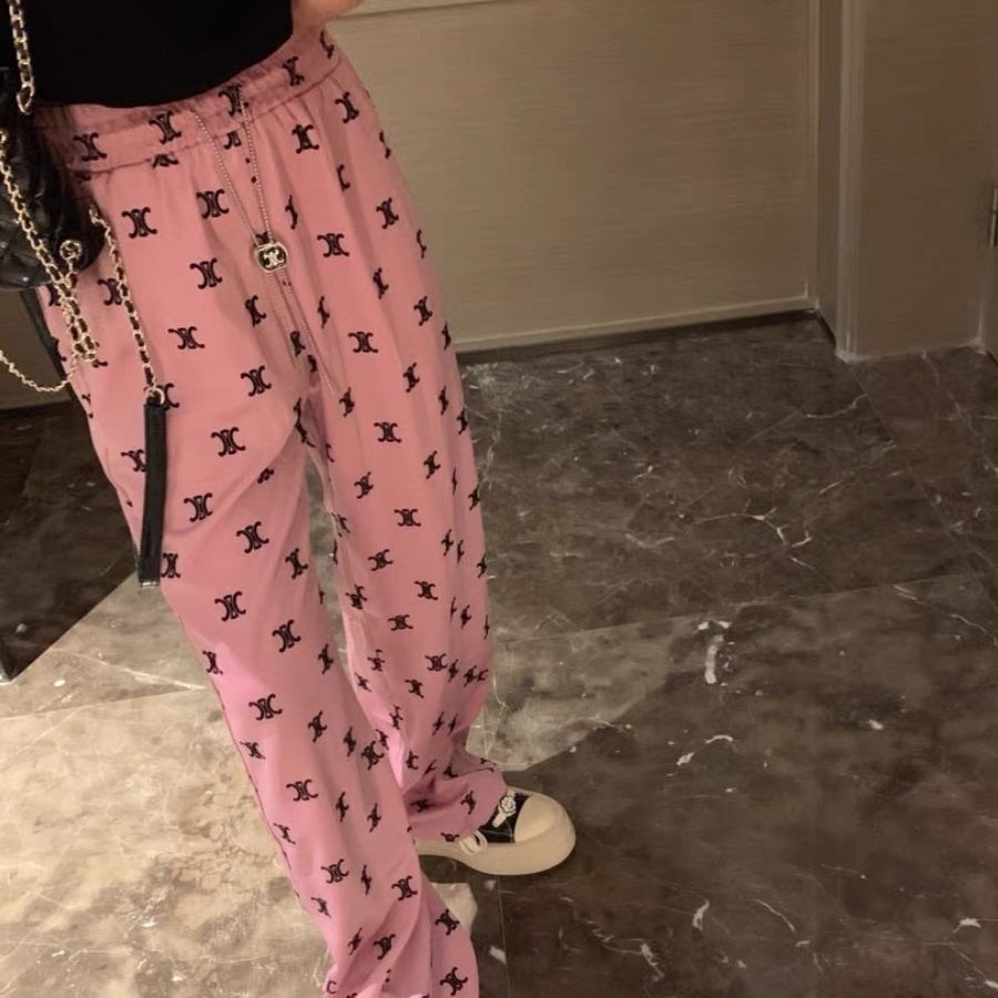 【Bottoms】カジュアル人気ワイドパンツ T0245
