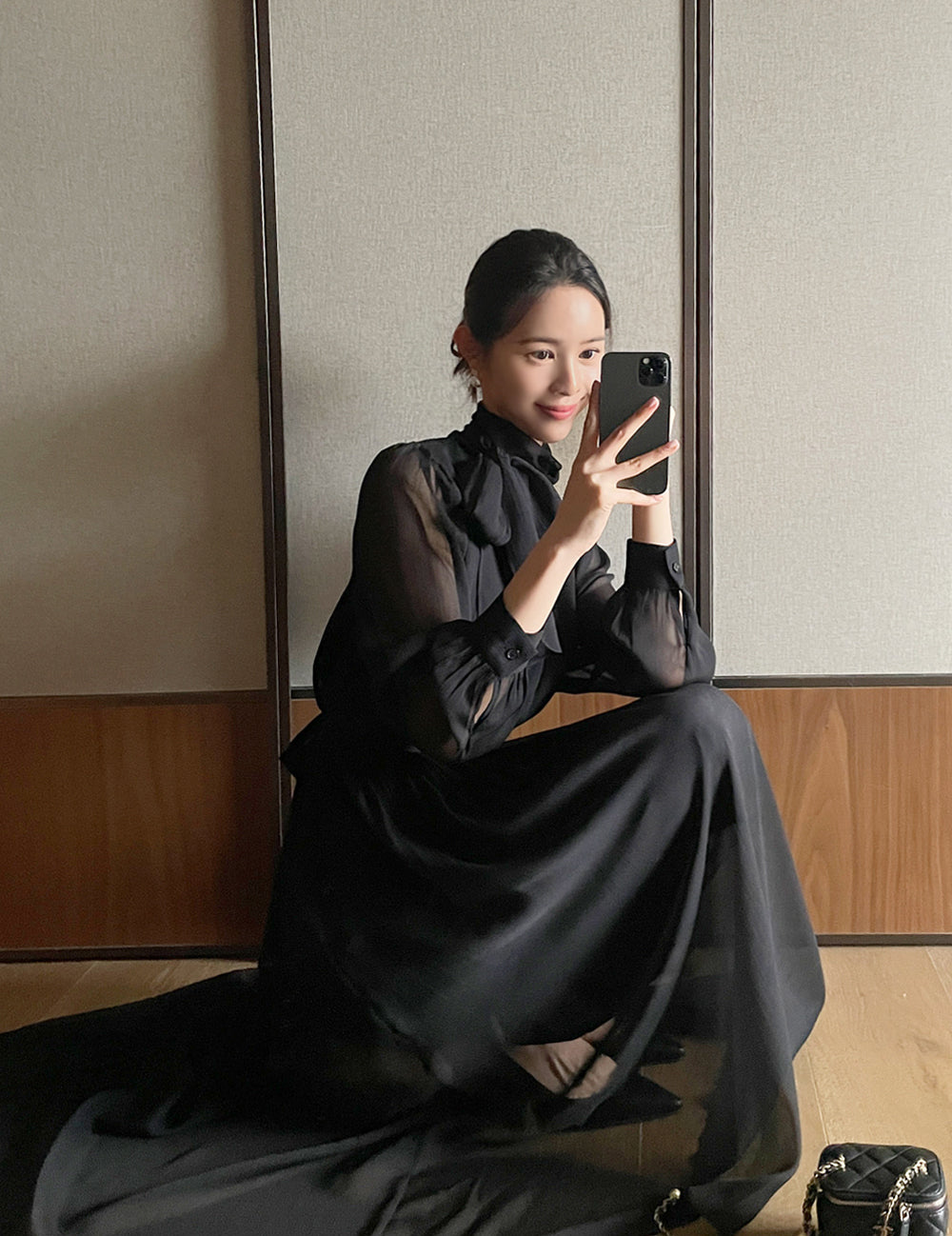 【Dress】リボンデートワンピース W13263