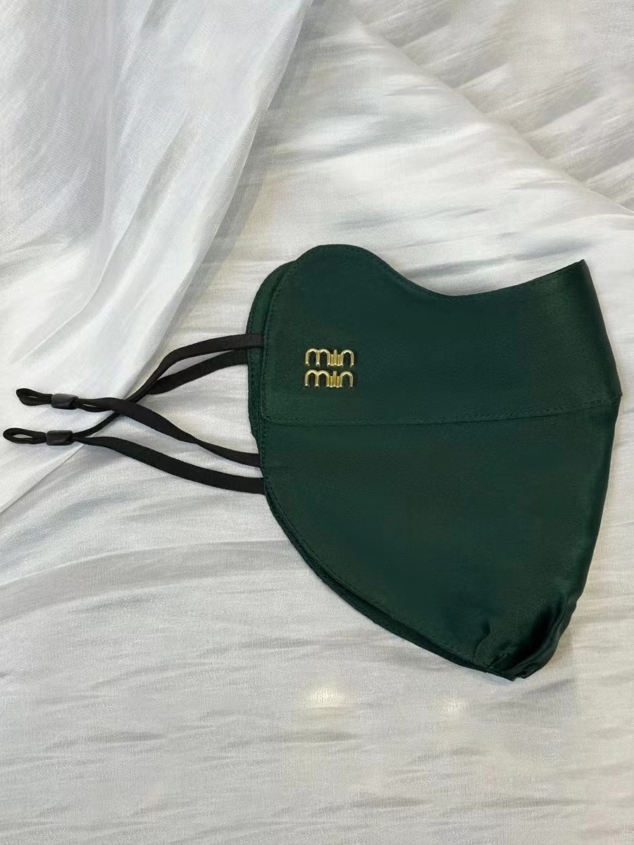 【雑貨】紫外線対策シルク生地マスク W11922