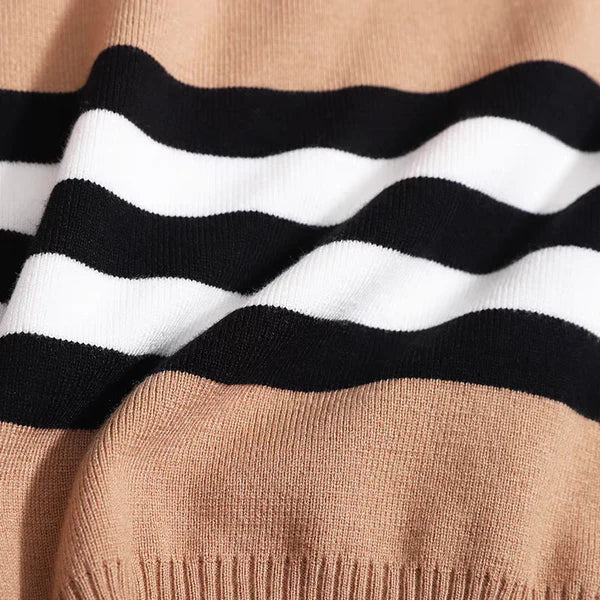 【Set】長袖カーディガン+スカートニット2点セット W13741