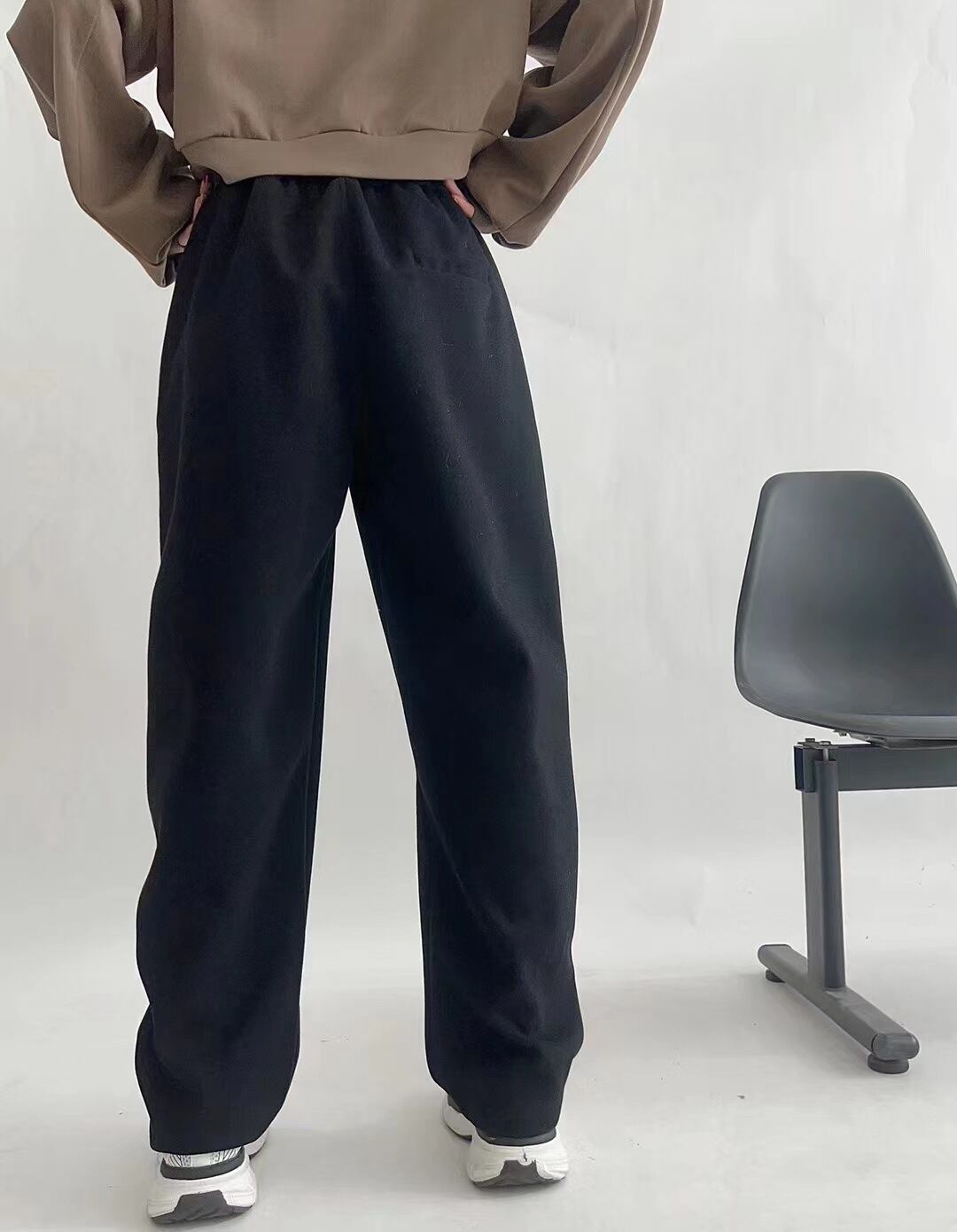 【bottoms】無地カジュアルパンツ Z-6704