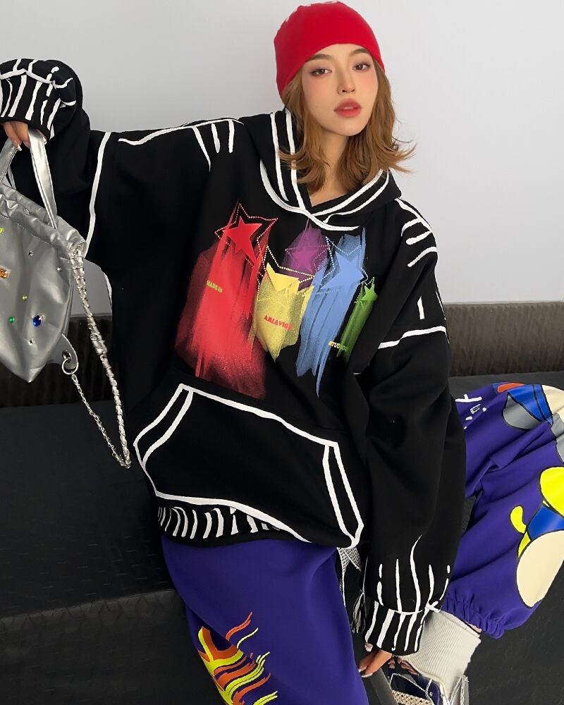 【tops】ビッグフーディー T-0138
