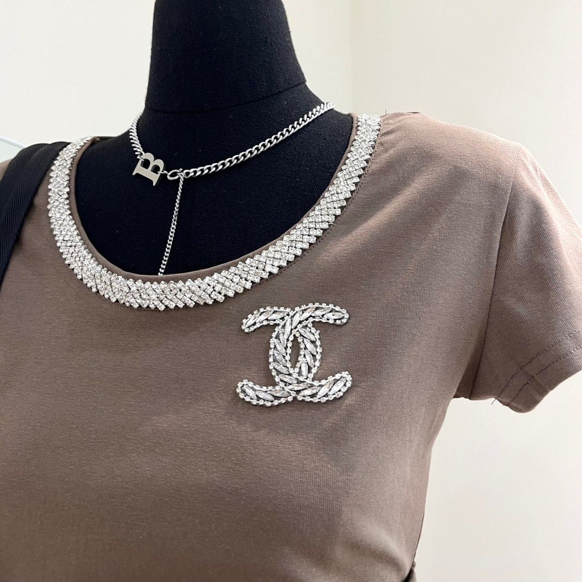 【Tops】ダイヤモンドTシャツ W12524