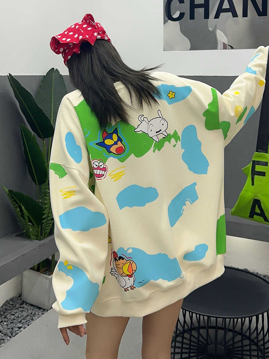 【Tops】4色キャラクタープルオーバー W13991