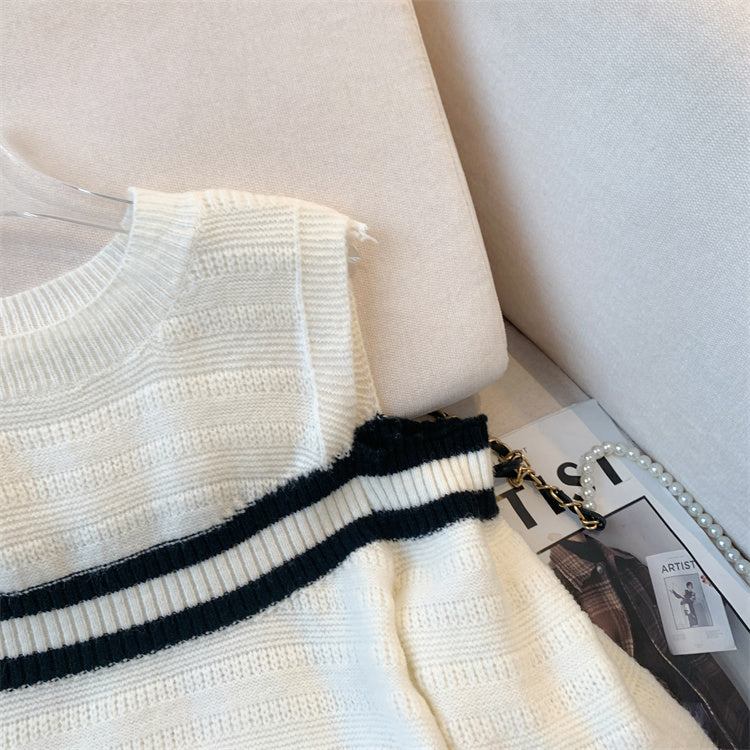 【Tops】肩見せニット W13968