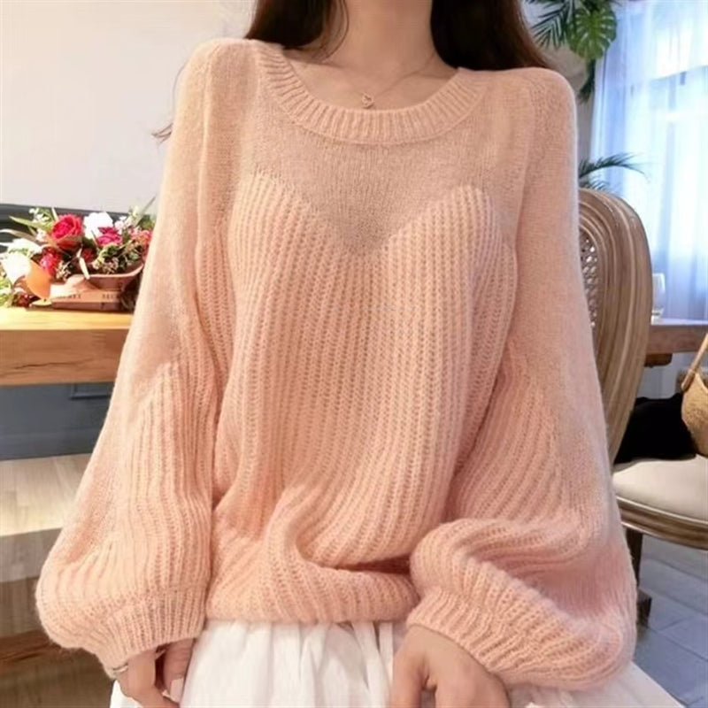 【Tops】3色展開人気ニット W13728