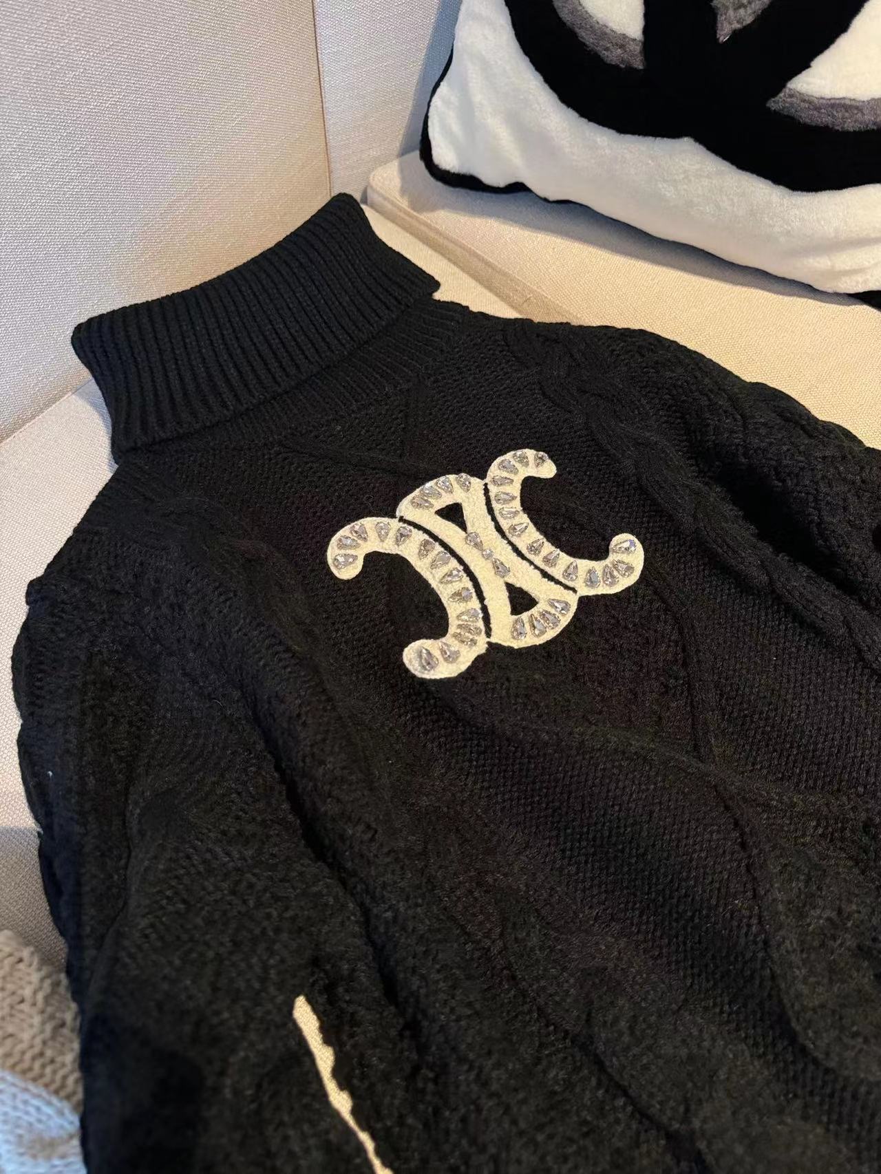 【Tops】ハイネックセーター W13516