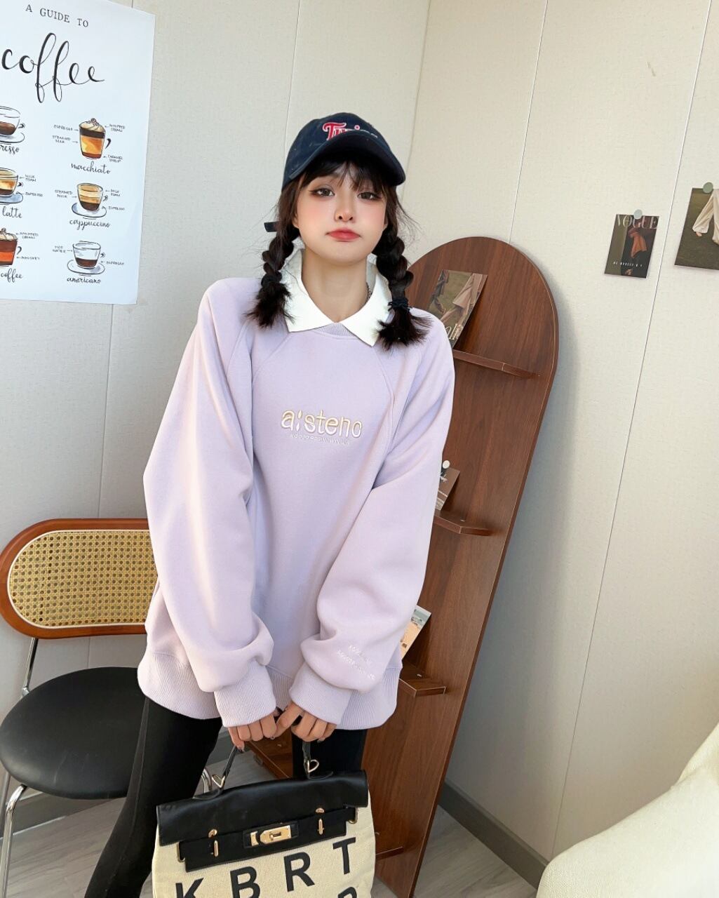 【tops】ポロネックスウェット W10528
