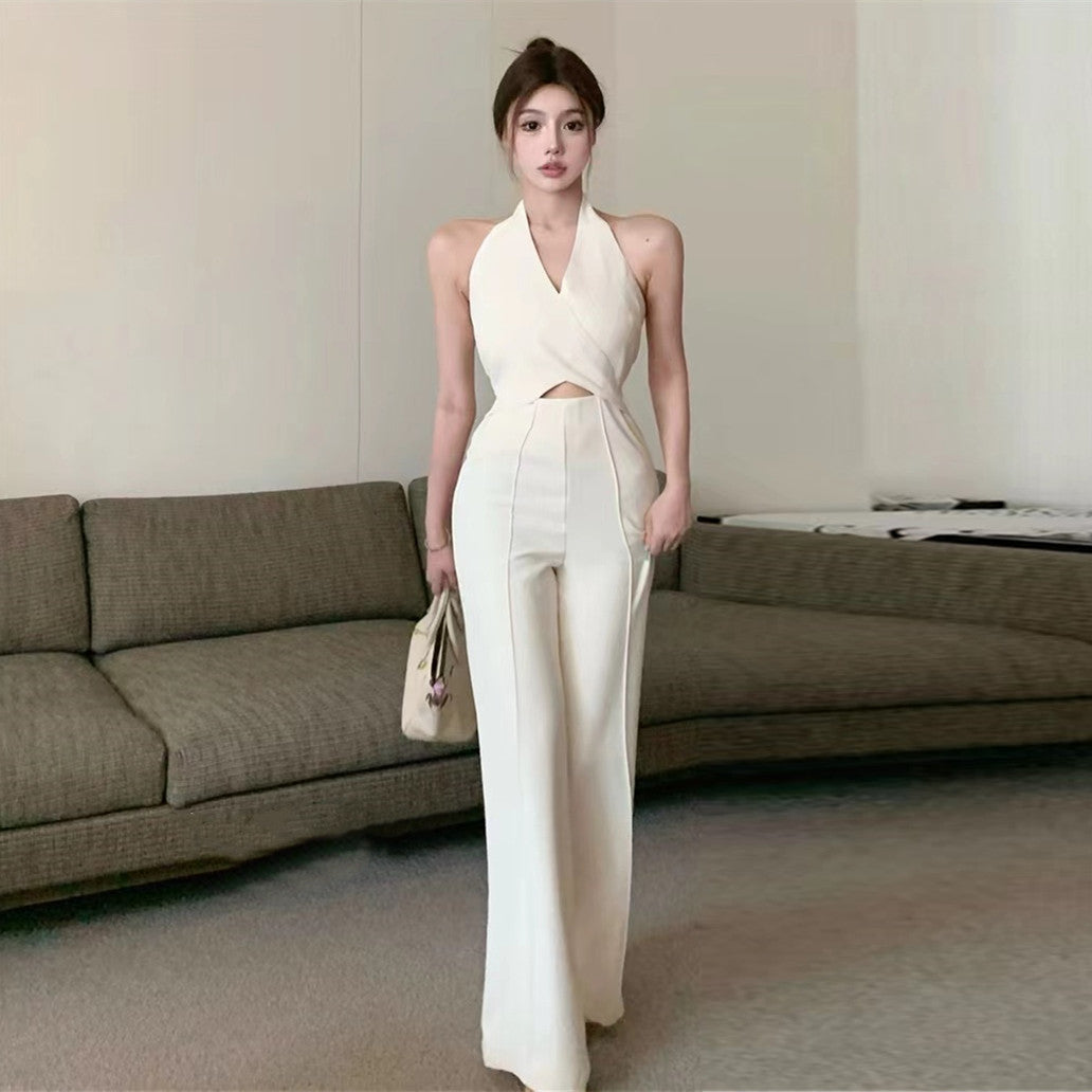 【Set】ホルターネックオールインワン W12287