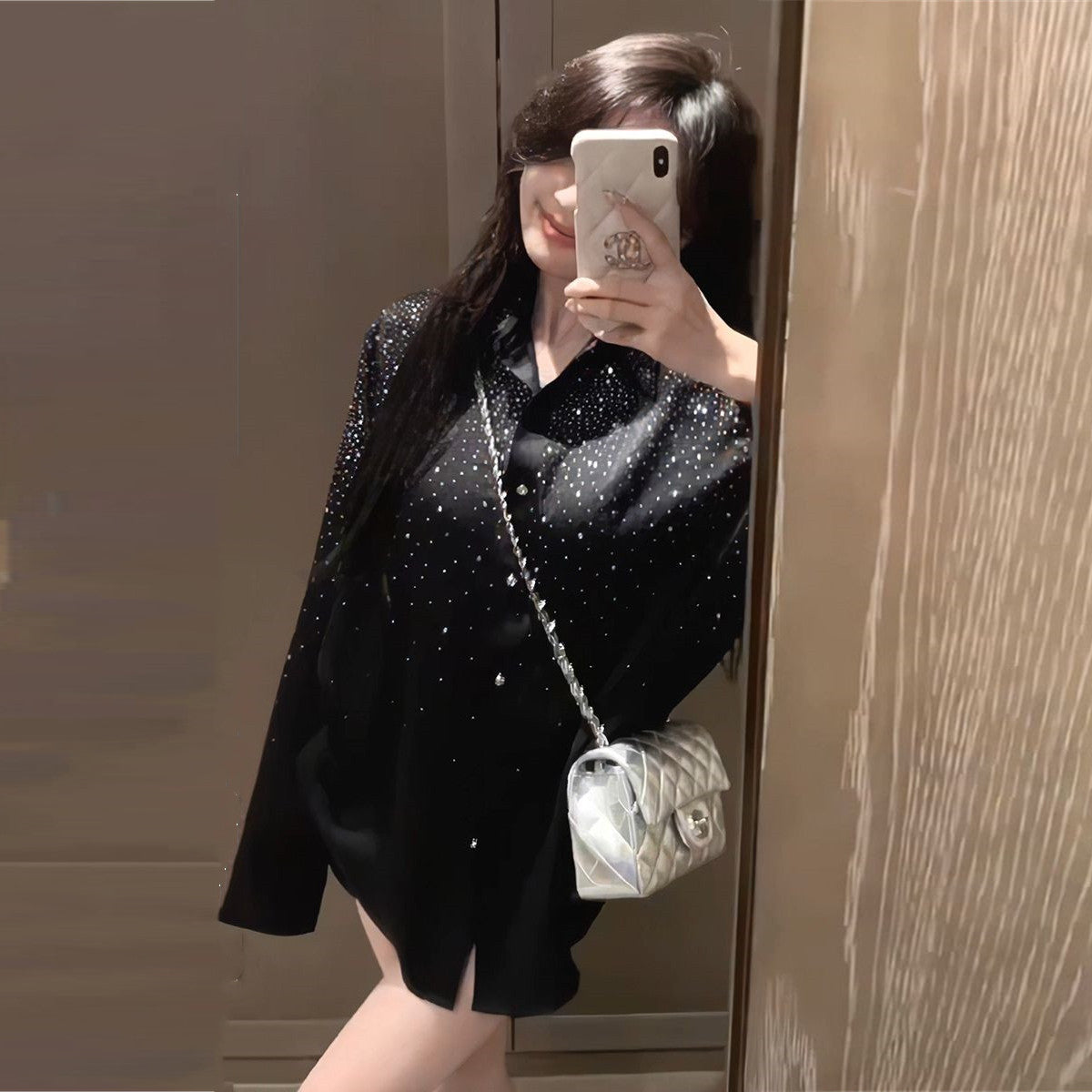 【Tops】ダイヤモンドシャツ W13087