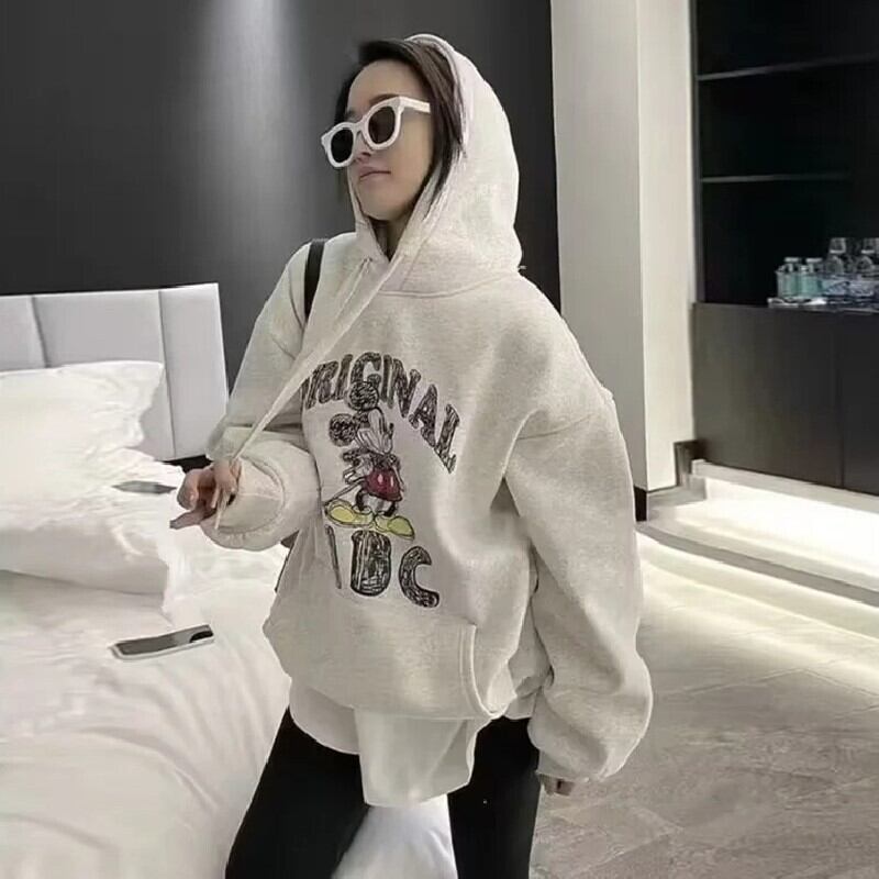 【tops】プリントフーディー Z6710