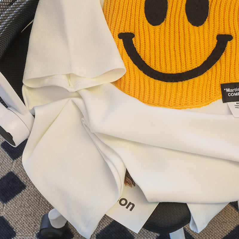 【Tops】ニコちゃんTシャツ W14182