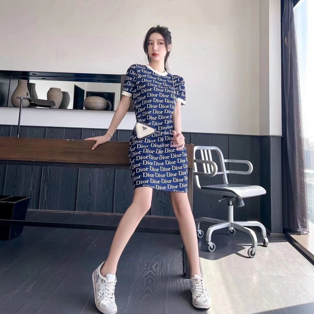 【Dress】ジャカードワンピース W12088