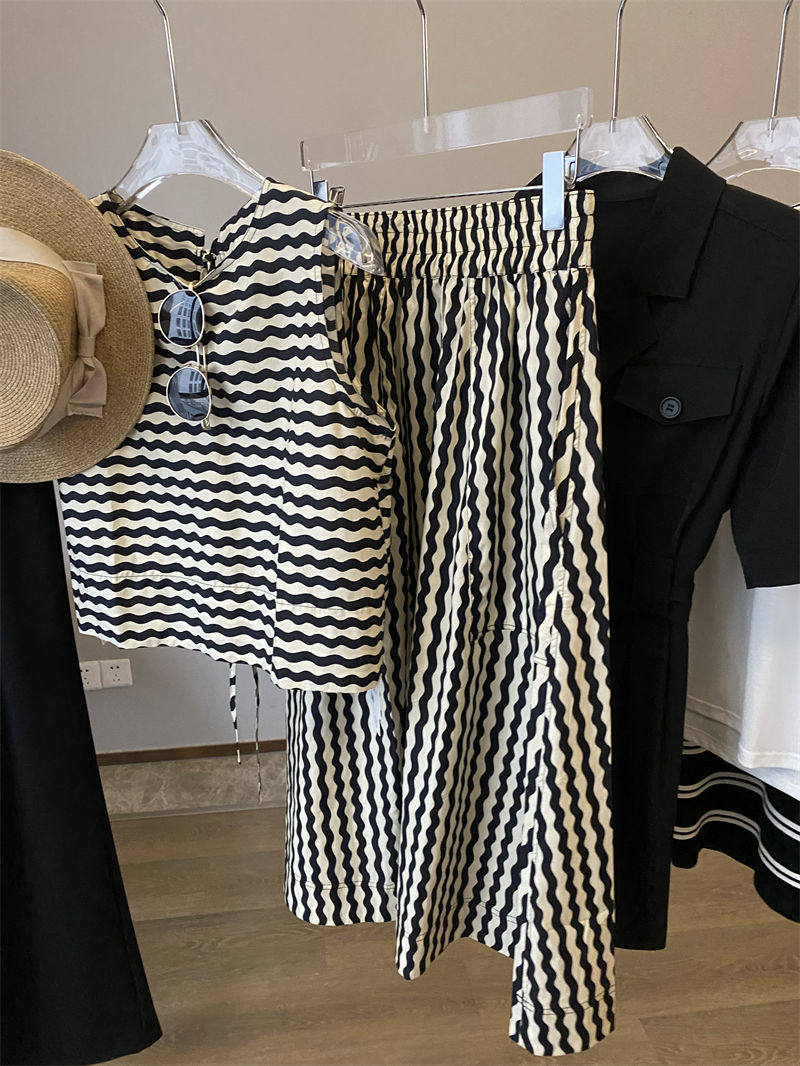 【Set】タンクトップ+スカート2点セット    W12769