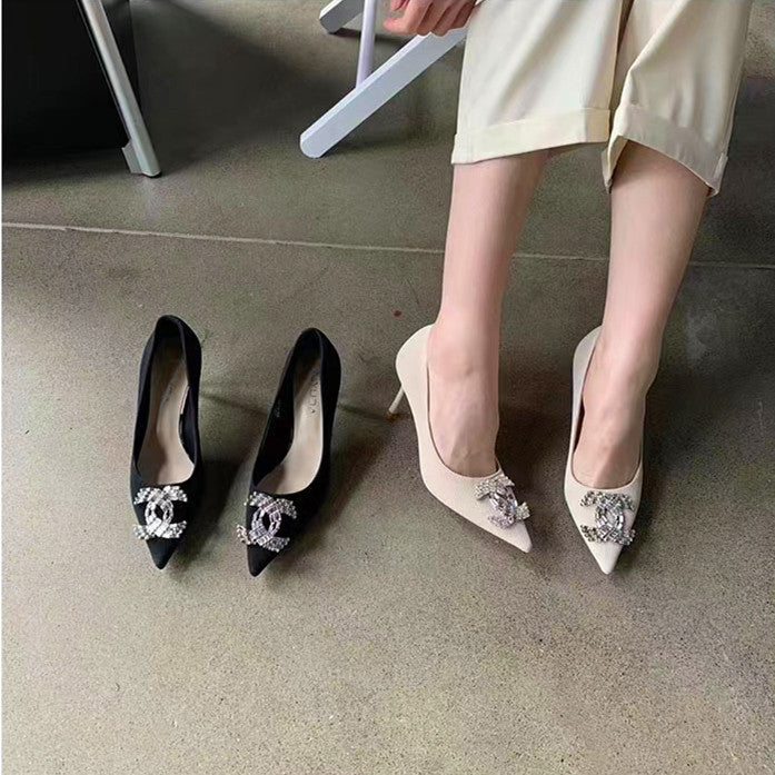 【Shoes】高級感パンプス W13834