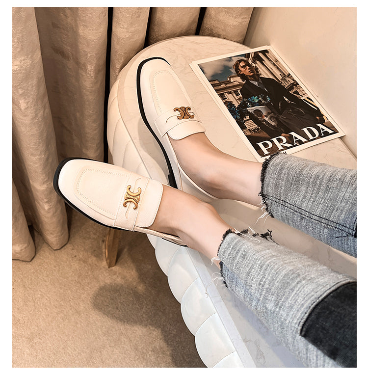 【Shoes】2色フラットシューズ W13350