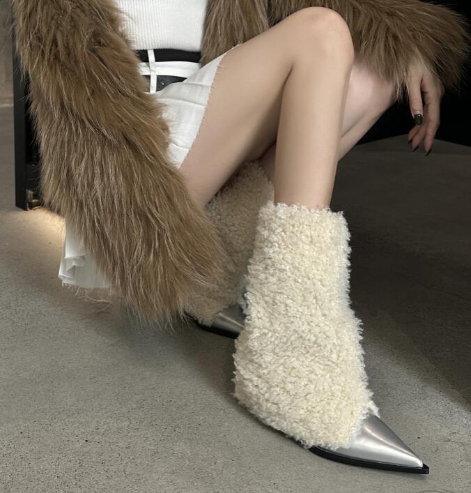 【Shoes】フェミニン人気ハイブーツ Z8338
