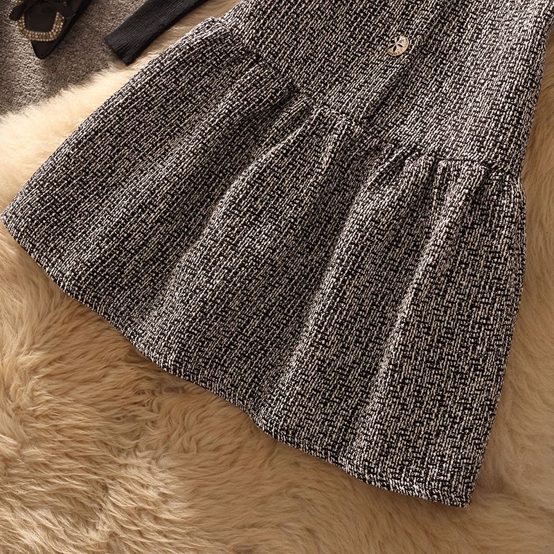 【Set】ニット+ワンピース セット Z8180