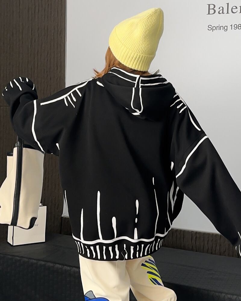 【tops】ビッグフーディー T-0138