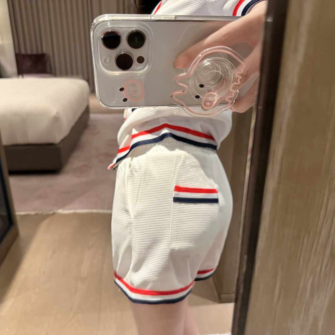 【Set】2点セット Tシャツ + パンツ W12270