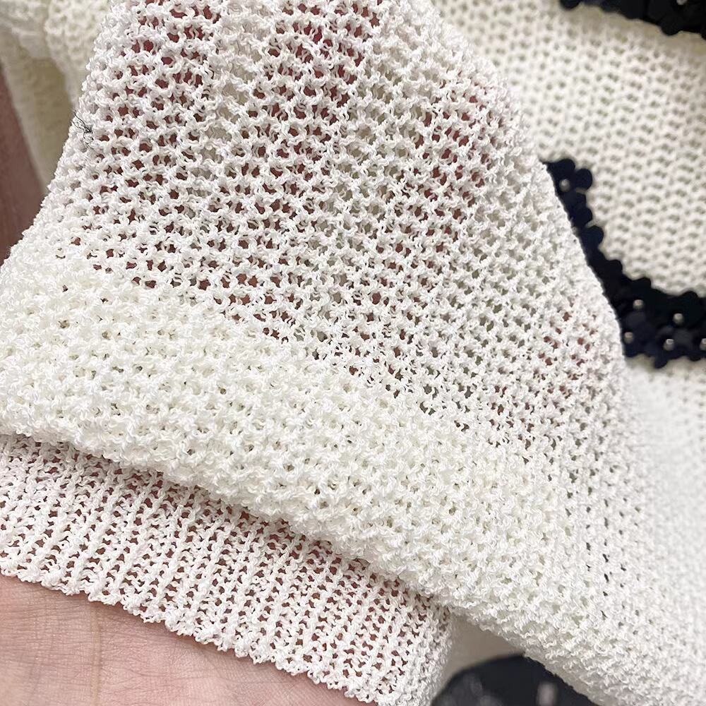 【tops】透かし編みトップス M21877