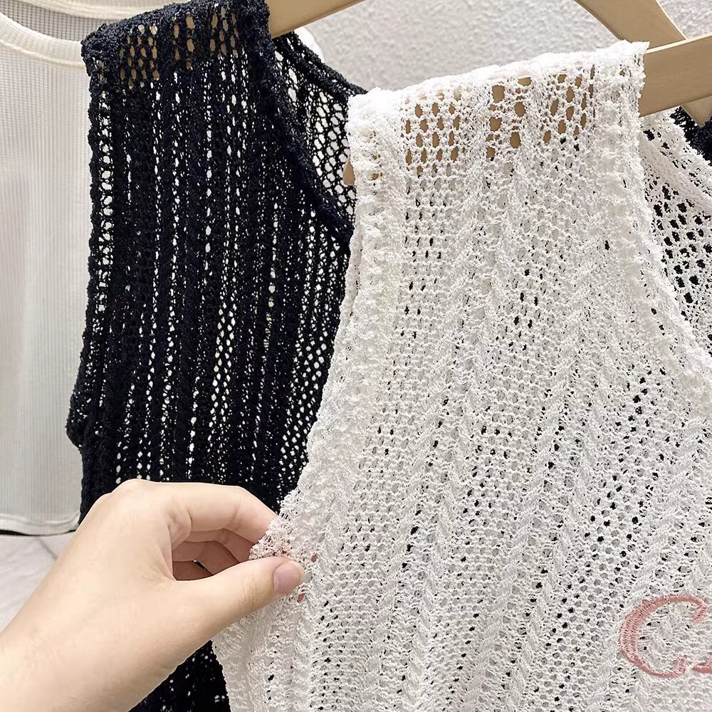 【tops】透かし編みトップス M21878