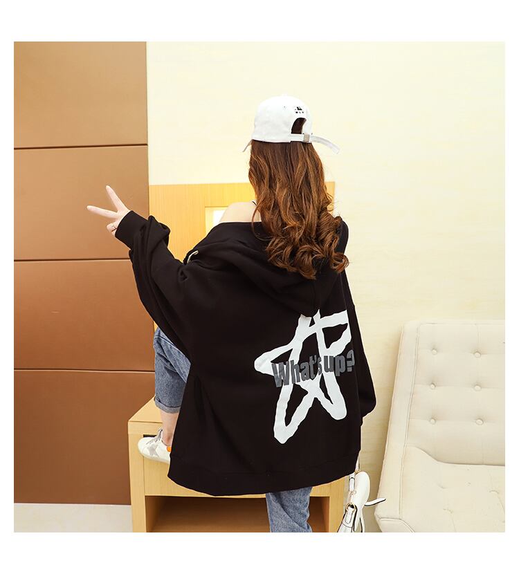 【outer】今季マストバイカジュアルフードゆったり3色大好評