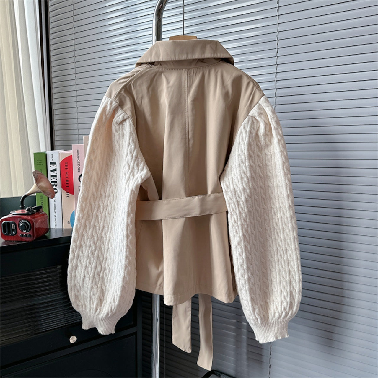 【Outer】ニットドッキングアウター W14598