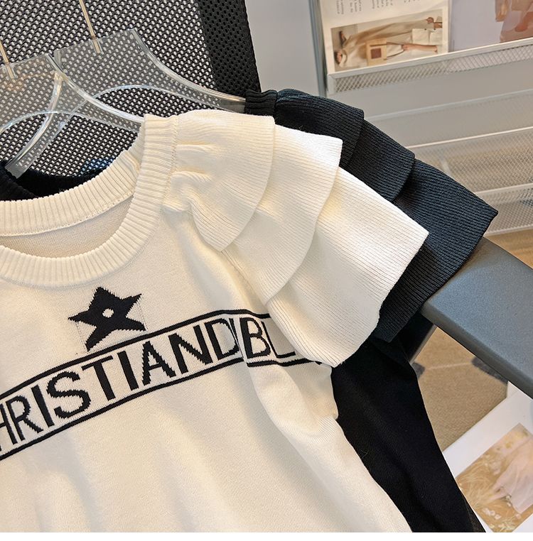 【Tops】フライングスリーブTシャツ T01456