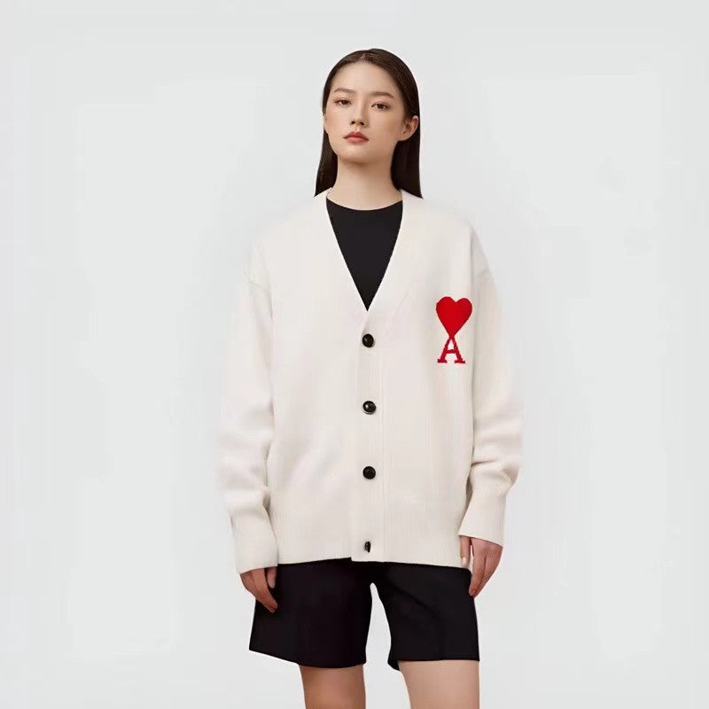 【Outer】5色展開ニットカーディガン W13562
