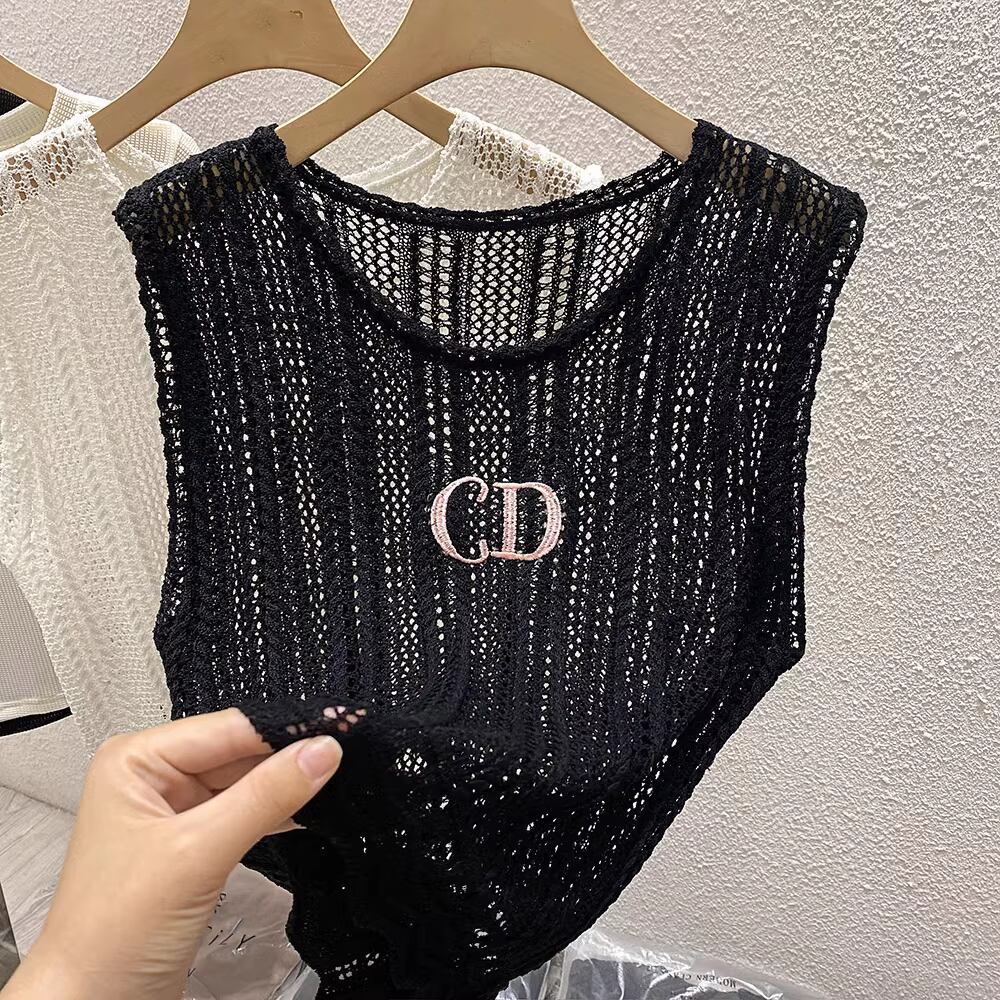 【tops】透かし編みトップス M21878