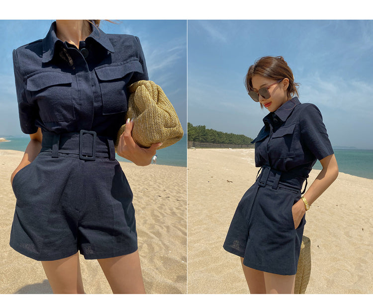 【Set】セットアップ シャツ + パンツ W12290