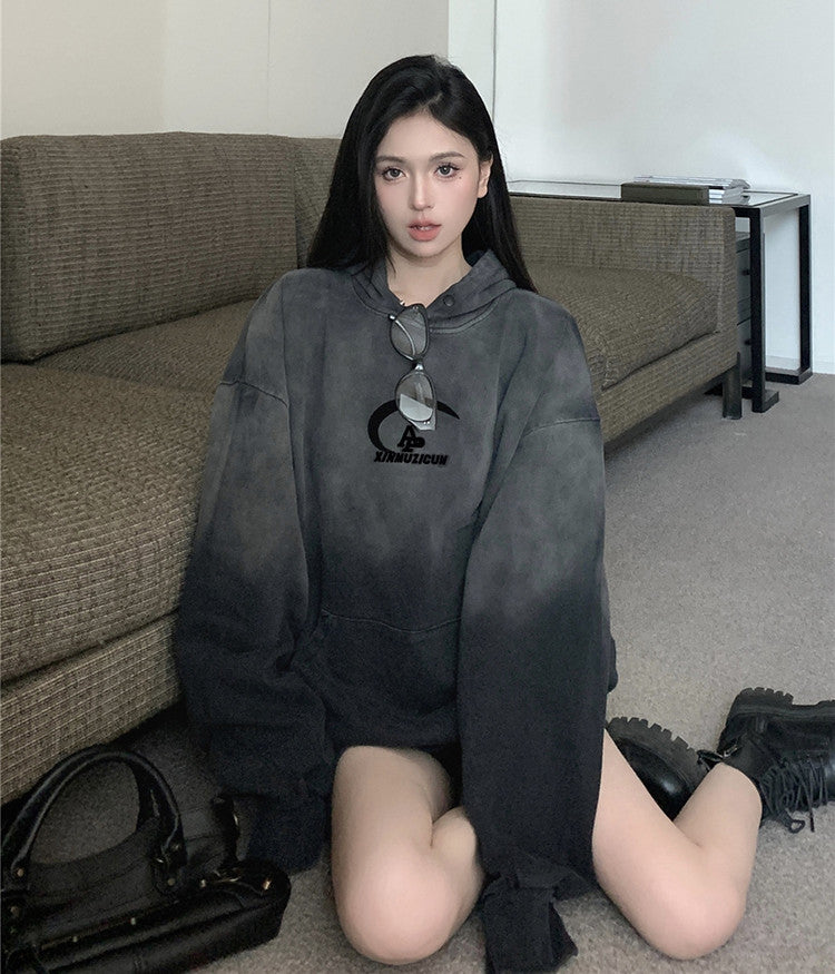 【Tops】タイダイ染めフーディー W13114