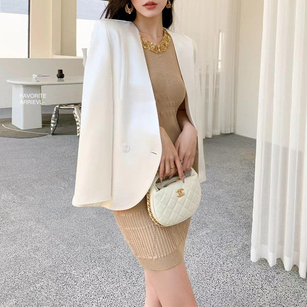 【Dress】ノースリーブワンピース W12486