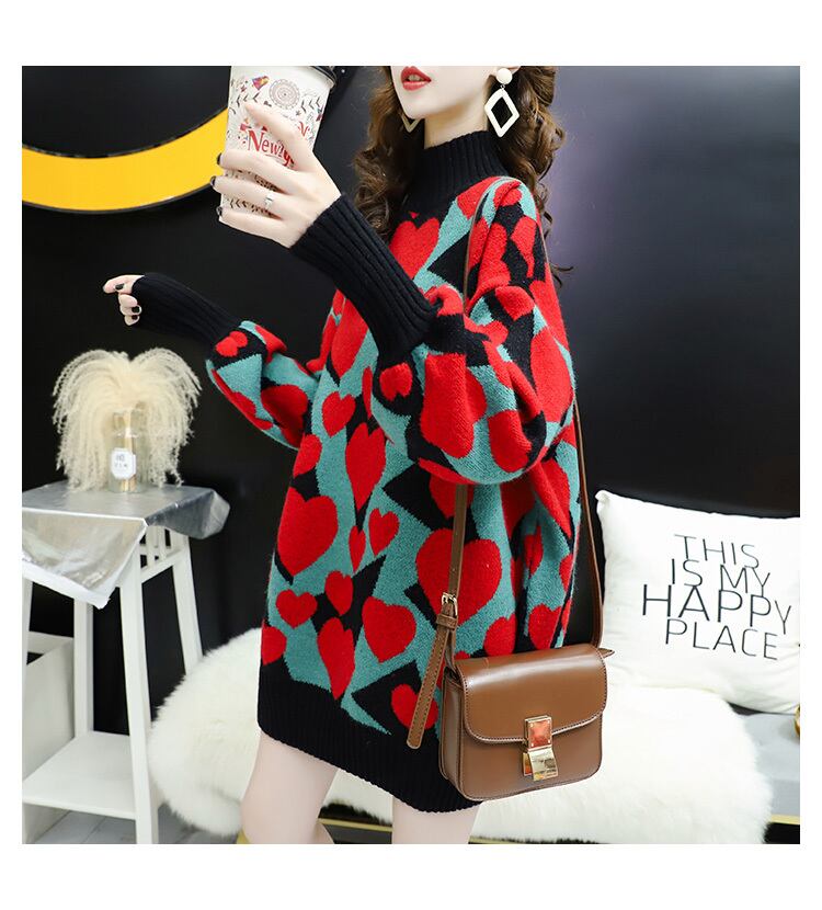 【tops】定番シンプルスウィートセーターゆったり3色大好評