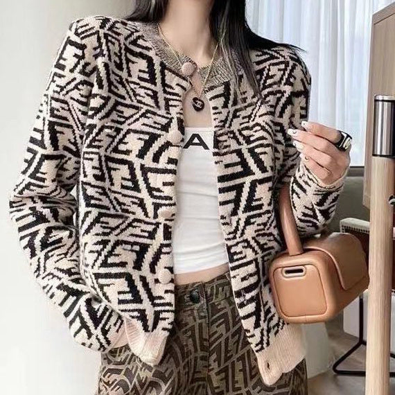 【Outer】ニットカーディカン W13287