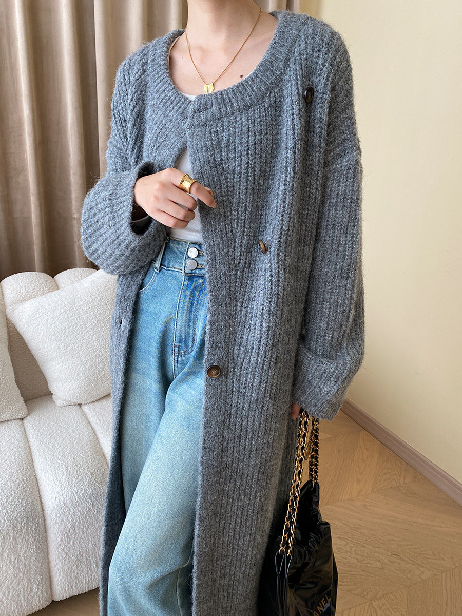 【Outer】ロング丈カーディガン W13486