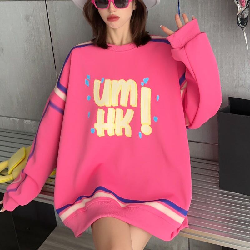 【tops】プリントスウェット M21447