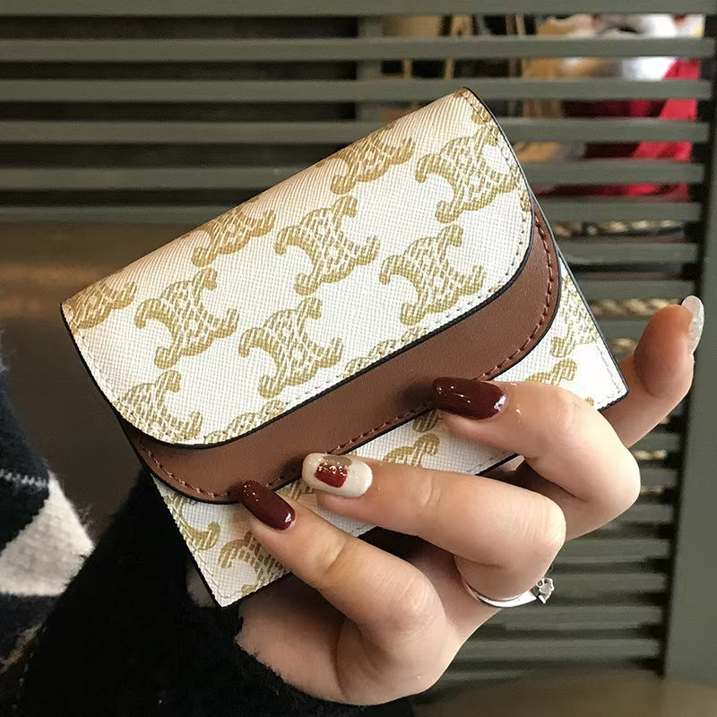 【雑貨】プリントパスケース財布 W11407