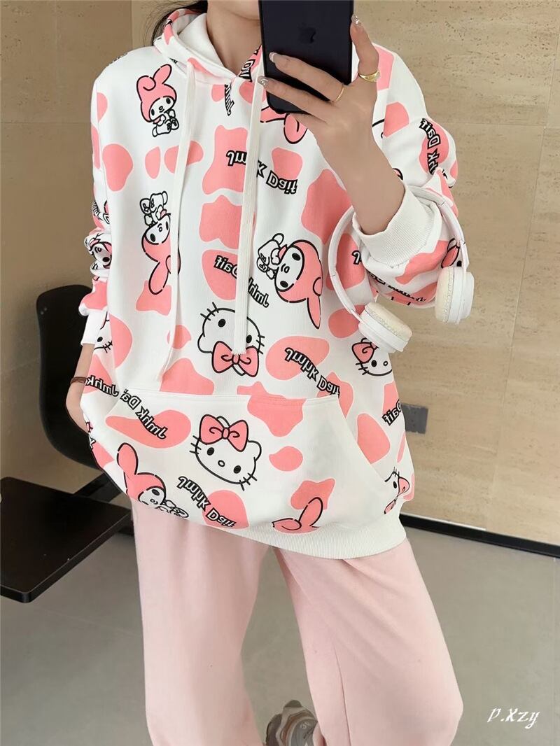【tops】プリントスウェット K0102