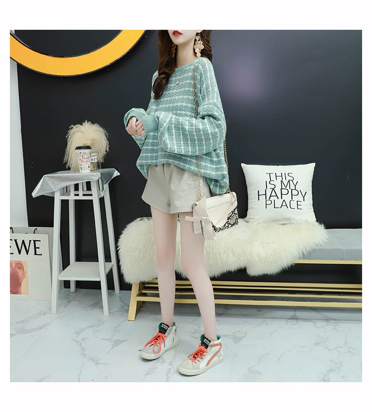 【tops】合わせやすいカジュアル大好評スウィートセーター3色