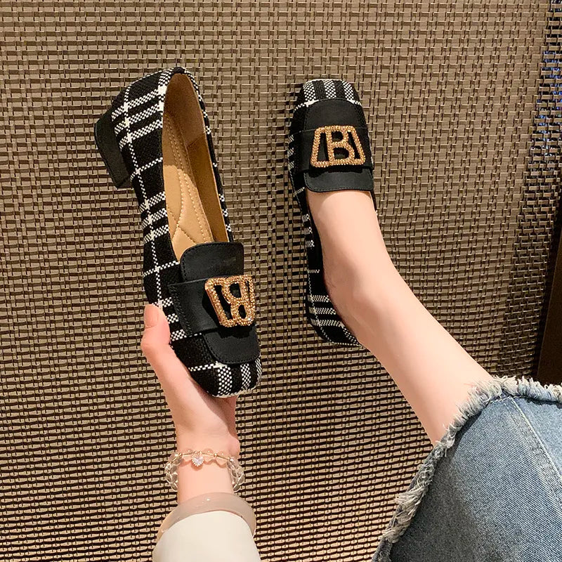 【Shoes】人気フラットシューズ W14251