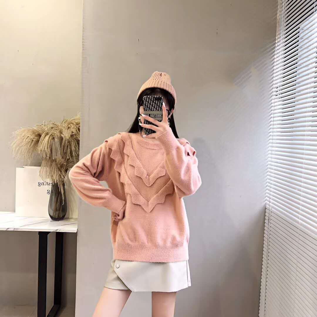 【tops】好感度UPスウィートセーター5色着やすい着心地よい