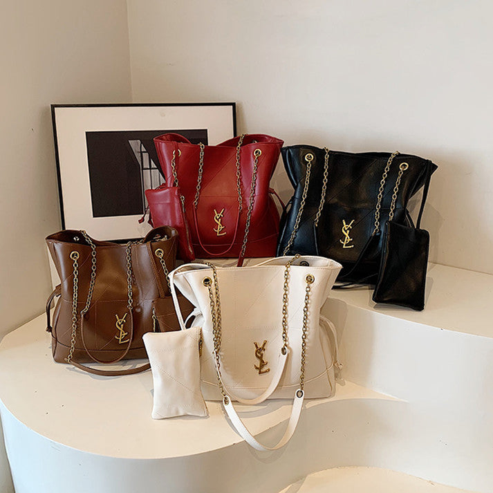 【雑貨】4色選択可通勤トートバッグ W13645