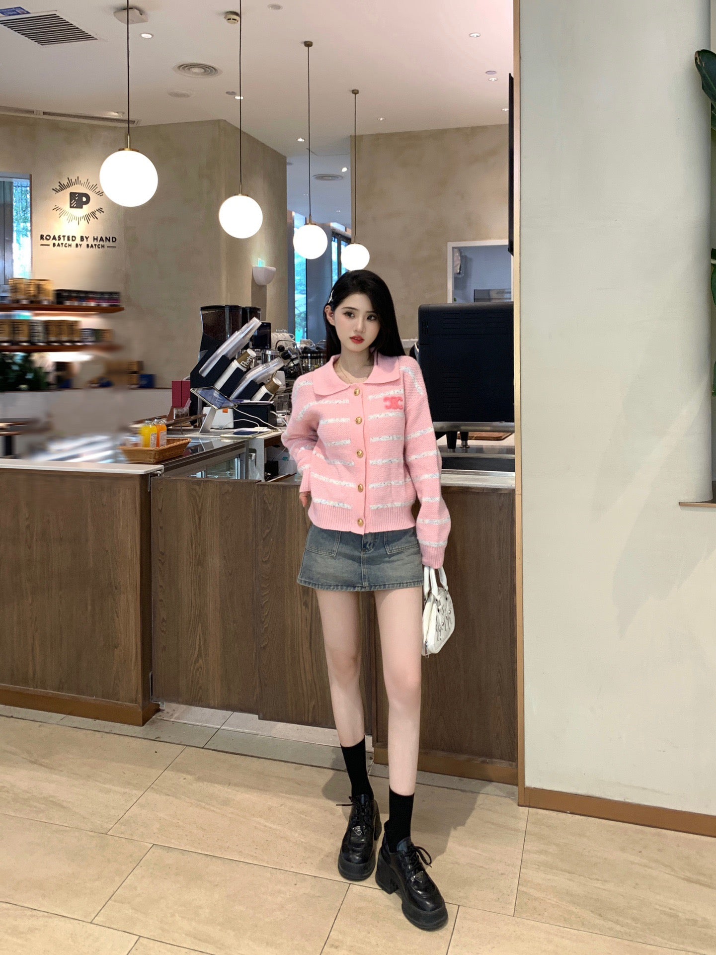 【Outer】可愛いカーディカン W13452