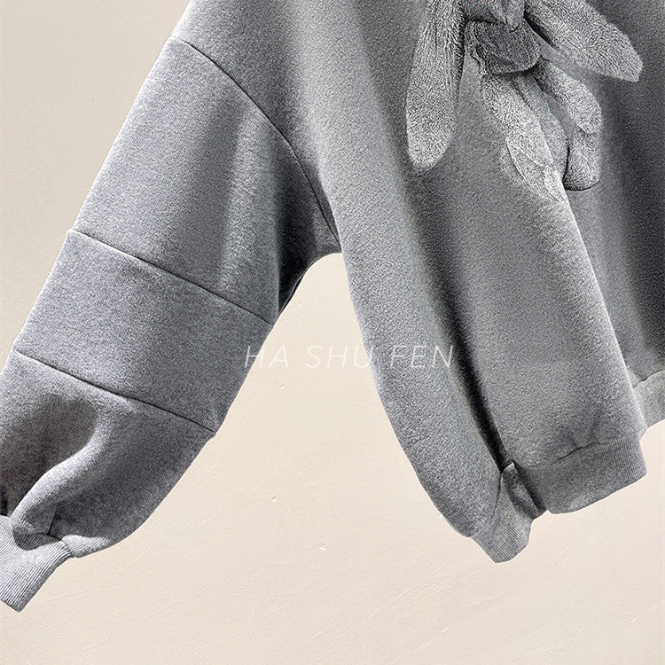 【Tops】薄い可愛いプルオーバー W14286